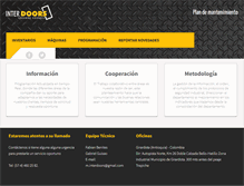Tablet Screenshot of interdoors.info